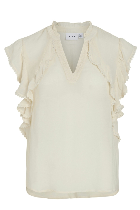 Vila vivillas v-neck cp top
